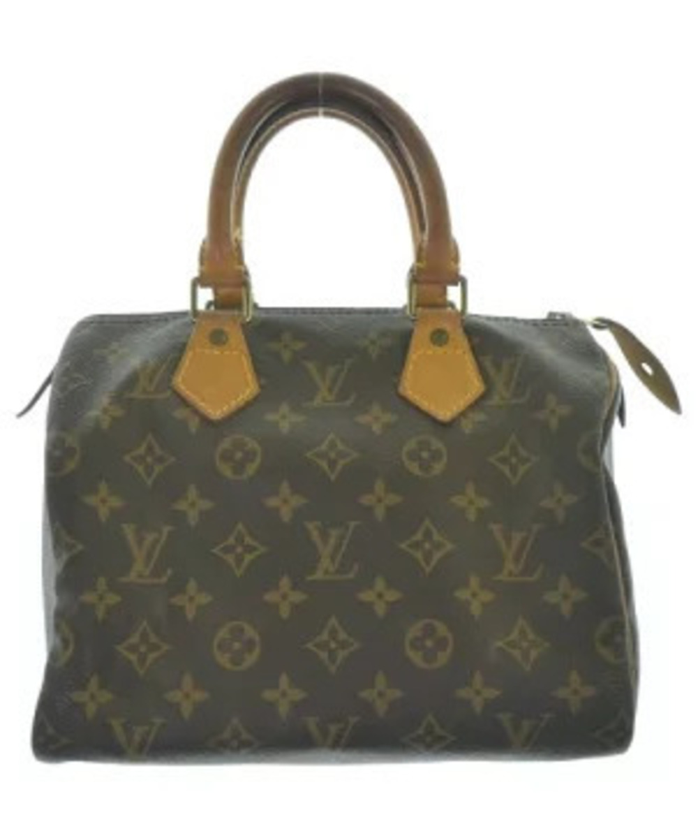 Louis Vuitton Speedy Handbag Brown All over